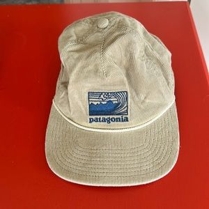 Patagonia flat bill corduroy hat
